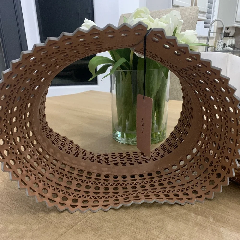 Alaia calfskin leather